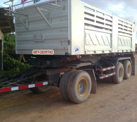 ขาย รถพ่วงดัมพ์ 22 ล้อ แม่-ลูก 3 คาน ISUZU FXZ 360
