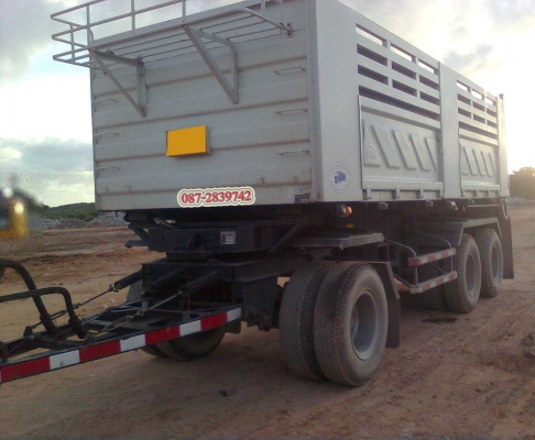 ขาย รถพ่วงดัมพ์ 22 ล้อ แม่-ลูก 3 คาน ISUZU FXZ 360