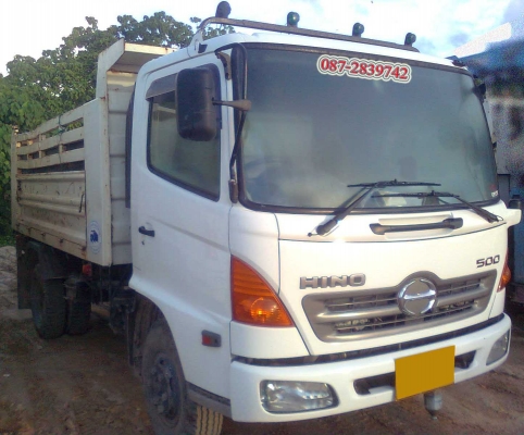 ขายรถดัมพ์ 6 ล้อ ขนาดกลาง ขายยกคอก 4 คัน (ไม่แยกขาย)