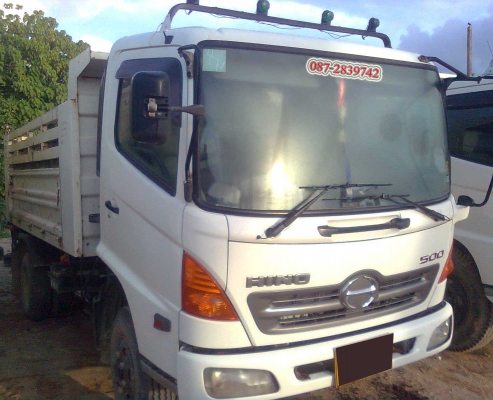 ขายรถดัมพ์ 6 ล้อ ขนาดกลาง ขายยกคอก 4 คัน (ไม่แยกขาย)