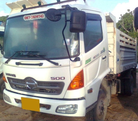 ขายรถดัมพ์ 6 ล้อ ขนาดกลาง ขายยกคอก 4 คัน (ไม่แยกขาย)