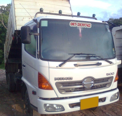 ขายรถดัมพ์ 6 ล้อ ขนาดกลาง ขายยกคอก 4 คัน (ไม่แยกขาย)