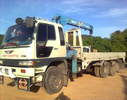 ขาย รถบรรทุก 10ล้อ 2เพลา ติดเครน TADANO 5ตัน 2ชัก