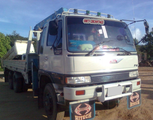 ขาย รถบรรทุก 10ล้อ 2เพลา ติดเครน TADANO 5ตัน 2ชัก