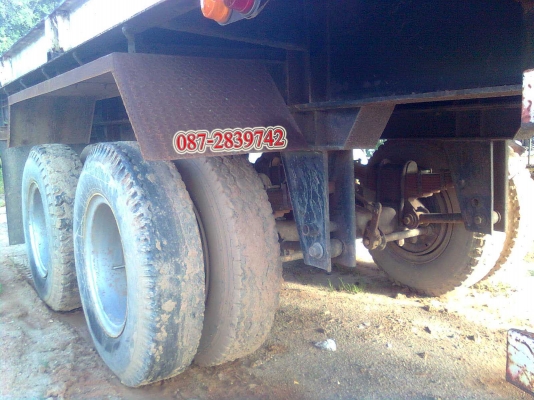 ขาย รถหัวลาก 6ล้อใหญ่ พร้อมหางพื้นเรียบ 2 คาน สามมิตร