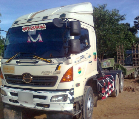 ขาย รถหัวลาก 10ล้อ2เพลา พร้อมหางโรเบท 3คาน RCK