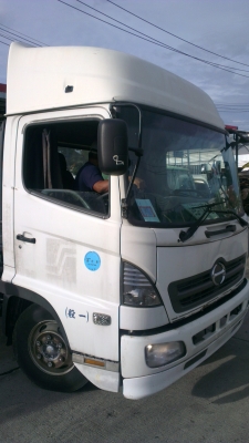 Hino Mega FC  หัวกว้าง  หลังคาสูง รถนอก  เครื่อง210แรง