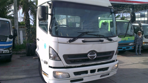 Hino Mega FC  หัวกว้าง  หลังคาสูง รถนอก  เครื่อง210แรง