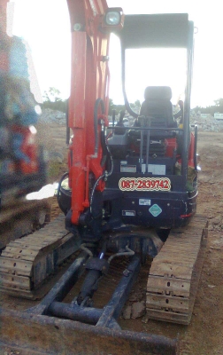 ขายแบคโฮ 2,3xxชม.  ติดไลท์ KUBOTA ขนาด 3 ตัน รุ่นKK91-357