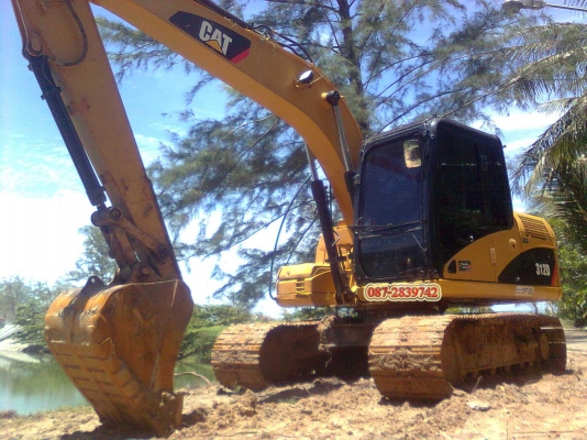 ขาย แบคโฮ 7,2xx ชม. CAT312D