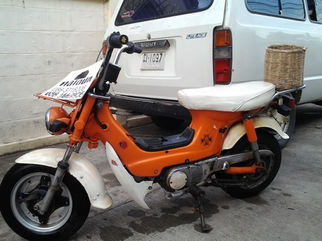 ฮอนด้า ชาลี CHALY 50 ซีซี เครื่องเดิมๆ ขี่ดีๆ...ไม่มีทะเบียน