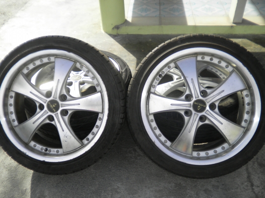 แม็ก18ถูกๆ5รู114.3พร้อมยาง ไม่ดุ้ง ไม่คด ตจว จัดส่งได้