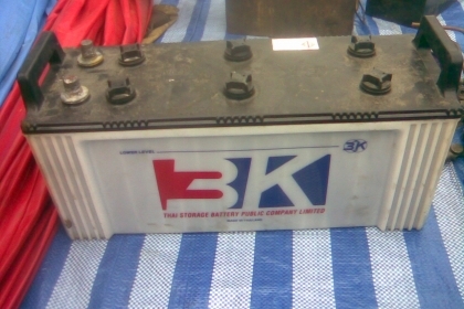 แบตเตอรี 3 K 120 แอมตัวยาวสภาพเหมือนใหม่ครับใช้งานดีครับสภาพสวยๆครับ  ขนาด 120  แอมครับคุ้มครับราคานี้ครับ