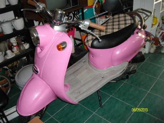 ขายป๊อป 70ccpaltinumสี่จังหวะมีทะเบียน 11500บาท