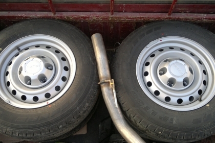 ล้อกะทะ พร้อมยาง ขอบ 15  all new dmax(0833050284)