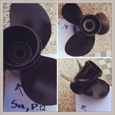 ใบพัดเรือ suzuki 11 1/2x12,13 ใบพัดเรือ suzuki 11 1/2x12,13