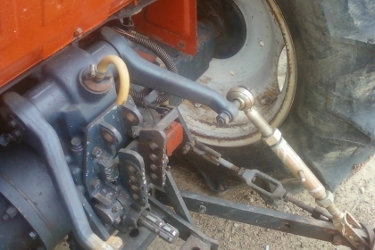 ขายรถไถ คูโบต้า L435 มีอุปกรณ์ ดันหน้า ผาน6