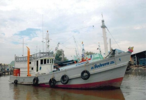 ขายเรือประมงสภาพดี พร้อมใช้งาน เจ้าของเรือขายเอง คุณอำนาจโทร 0843628545