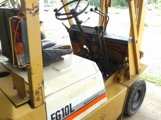 ขายรถยกเก่านอก KOMATSU  น้ำหนักยก 1 ตัน เครื่องเบนซิน เก่านอกยังไม่เคยใช้งานในไทย