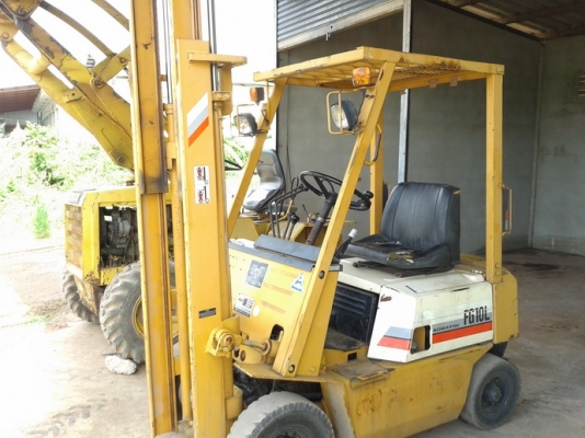 ขายรถยกเก่านอก KOMATSU  น้ำหนักยก 1 ตัน เครื่องเบนซิน เก่านอกยังไม่เคยใช้งานในไทย