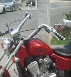 ขายแฮนด์โหนใส่ Honda steed