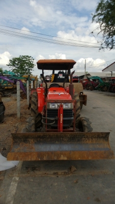 ไปบึงกาฬ แล้วนะครับ KUBOTA L4508   ใบมีดดันดินหน้า + โรตารีตราช้าง + ผาน 6 ตราช้าง