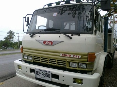 HINO สิบล้อ เทนเลอร์ท้ายลาด เพลาเดียว F18 เคน 3 ตัน ขาสูง เครื่อง 185 HO7C เบรกจิ๊ฟฟี่ พวงมาลัยเพาเวอร์ 800,000