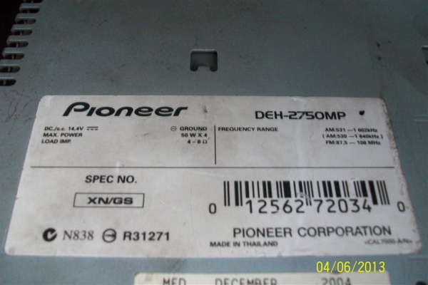 pioneer cd-mp3 pioneer cd-mp3