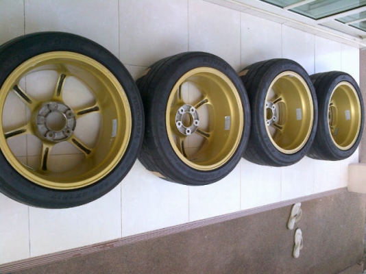 ADVAN RG1 17x8.5 off+31 5H114.3 ไม่มีซ่อม สภาพกิ๊บ