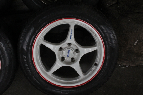 ขายล้อPRO1 ขอบ17 5/114 กว้าง7.5 พร้อมยาง ถูกๆ 13000.-