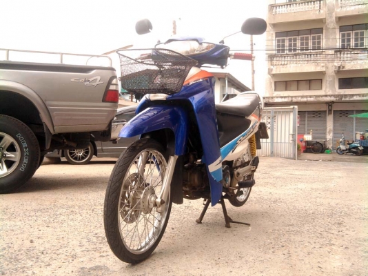 ขออนุญาติขาย Suzuki Smash 110 cc. ดิสเบรคหน้า สีน้ำเงินขาว