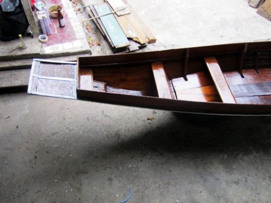 -ขายเรือ สำปั้น 10 ศอกใหม่ๆ ยาว5 เมตร
