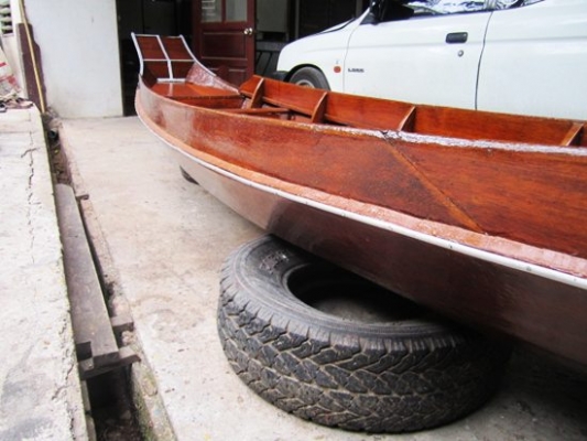 -ขายเรือ สำปั้น 10 ศอกใหม่ๆ ยาว5 เมตร