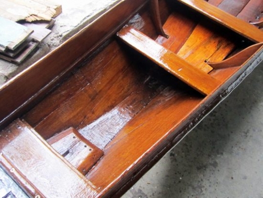 -ขายเรือ สำปั้น 10 ศอกใหม่ๆ ยาว5 เมตร