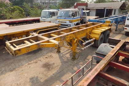 หางพื้้นเรียบ 2คาน-หางก้าง  ยาว7-50 ม 2คาน ของสามมิตร