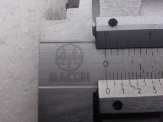 เหลือ 1 ตัว เวอร์เนีย MACOH 12 นิ้ว วัดกว้าง ลึก และรูใน ได้หมด ตัวเลยชัดอ่านง่ายมือสองพร้อมใช้