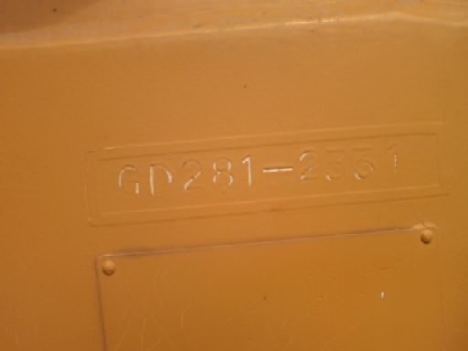 ขายรถเกรด KOMUTSU GD281 พร้อมใช้งาน สภาพดี เล่มทะเบียนพร้อมโอนครับ