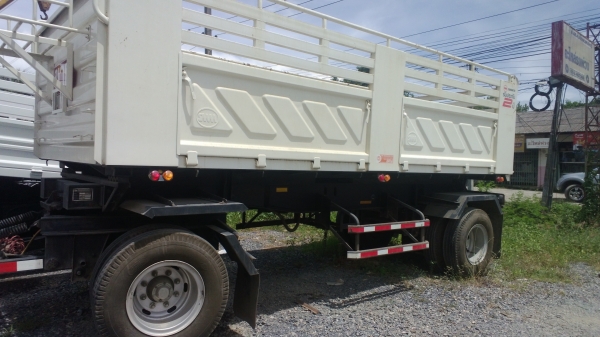 หางลูกพ่วงดั้มสามมิตรปี*54หาง2คาน สวยมาก ยางเดิมๆสวย