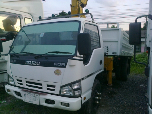 6ล้อดั้มISUZU 150แรง+ติดเครน3ตัน สวยๆหัวเดิมบาง