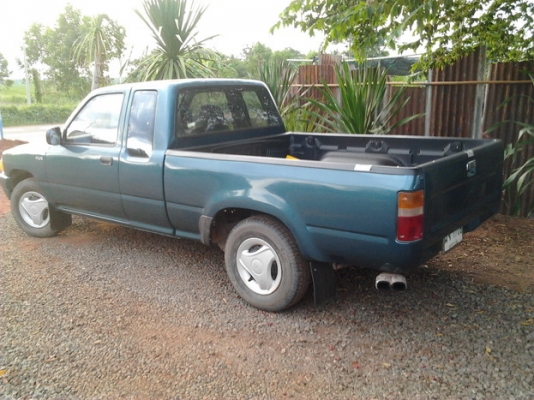 ***ขายแล้วครับขอบคุณ Truck2hand ขาย กระบะแค็ป TOYOTA, HILUX MIGHTY-X 2.5GL X-TRA CAB ปี38/95 โป่งหลังแท้ เครื่องดี2.5แห้งจริง แรงจัดไม่มีเยิ้ม ช่วงล่างแน่น คัสซีสวยเดิมไม่มีผุ หน้า-หลังเดิม สีสวยภายในสวย คอนโซลครบ แอร์เย็น พ.พาวเวอร์ ยางดี4เส้น พื้นปูกระบ
