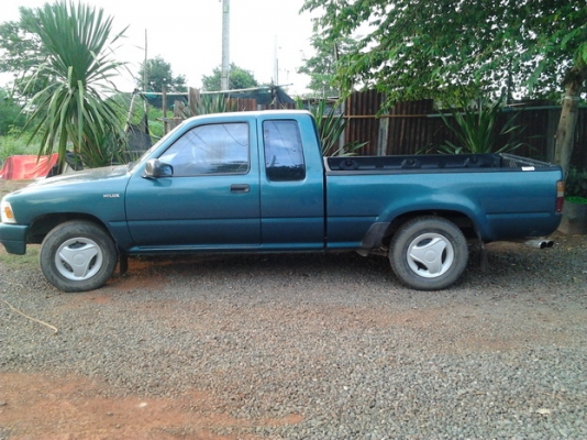 ***ขายแล้วครับขอบคุณ Truck2hand ขาย กระบะแค็ป TOYOTA, HILUX MIGHTY-X 2.5GL X-TRA CAB ปี38/95 โป่งหลังแท้ เครื่องดี2.5แห้งจริง แรงจัดไม่มีเยิ้ม ช่วงล่างแน่น คัสซีสวยเดิมไม่มีผุ หน้า-หลังเดิม สีสวยภายในสวย คอนโซลครบ แอร์เย็น พ.พาวเวอร์ ยางดี4เส้น พื้นปูกระบ