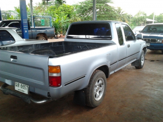 ***ขายแล้วครับขอบคุณ Truck2hand ขาย ขาย กระบะแค็ป TOYOTA, HILUX MIGHTY-X 2.5GL X-TRA CAB ปี40/97 โป่งหน้า-หลังแท้ เครื่องดี2.5แห้งจริง แรงจัดไม่มีเยิ้ม ช่วงล่างแน่น คัสซีสวยเดิมไม่มีผุ หน้า-หลังเดิม สีสวยภายในสวย คอนโซลครบ แอร์เย็น พ.ธรรมดา ยางดี4เส้น พื้