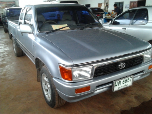 ***ขายแล้วครับขอบคุณ Truck2hand ขาย ขาย กระบะแค็ป TOYOTA, HILUX MIGHTY-X 2.5GL X-TRA CAB ปี40/97 โป่งหน้า-หลังแท้ เครื่องดี2.5แห้งจริง แรงจัดไม่มีเยิ้ม ช่วงล่างแน่น คัสซีสวยเดิมไม่มีผุ หน้า-หลังเดิม สีสวยภายในสวย คอนโซลครบ แอร์เย็น พ.ธรรมดา ยางดี4เส้น พื้