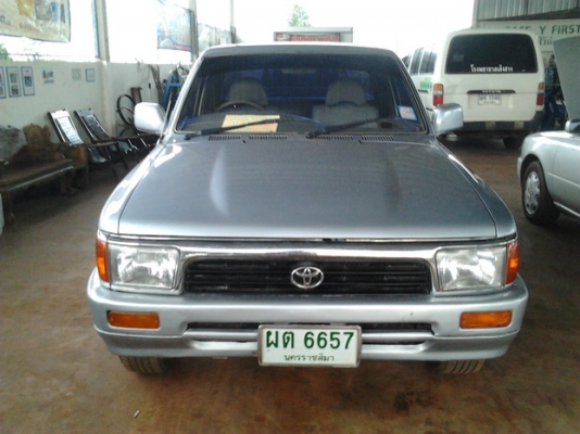 ***ขายแล้วครับขอบคุณ Truck2hand ขาย ขาย กระบะแค็ป TOYOTA, HILUX MIGHTY-X 2.5GL X-TRA CAB ปี40/97 โป่งหน้า-หลังแท้ เครื่องดี2.5แห้งจริง แรงจัดไม่มีเยิ้ม ช่วงล่างแน่น คัสซีสวยเดิมไม่มีผุ หน้า-หลังเดิม สีสวยภายในสวย คอนโซลครบ แอร์เย็น พ.ธรรมดา ยางดี4เส้น พื้