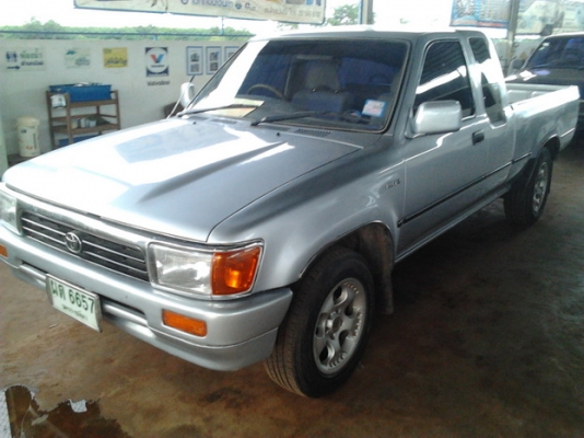 ***ขายแล้วครับขอบคุณ Truck2hand ขาย ขาย กระบะแค็ป TOYOTA, HILUX MIGHTY-X 2.5GL X-TRA CAB ปี40/97 โป่งหน้า-หลังแท้ เครื่องดี2.5แห้งจริง แรงจัดไม่มีเยิ้ม ช่วงล่างแน่น คัสซีสวยเดิมไม่มีผุ หน้า-หลังเดิม สีสวยภายในสวย คอนโซลครบ แอร์เย็น พ.ธรรมดา ยางดี4เส้น พื้