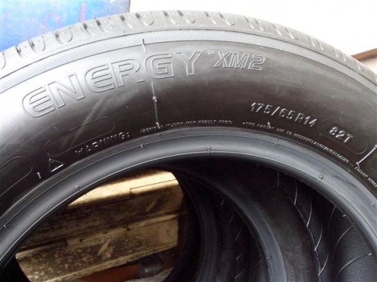 ยาง michelin XM2 175 65 14 ถอดป้ายแดง2013ใหม่มากนะครับ
