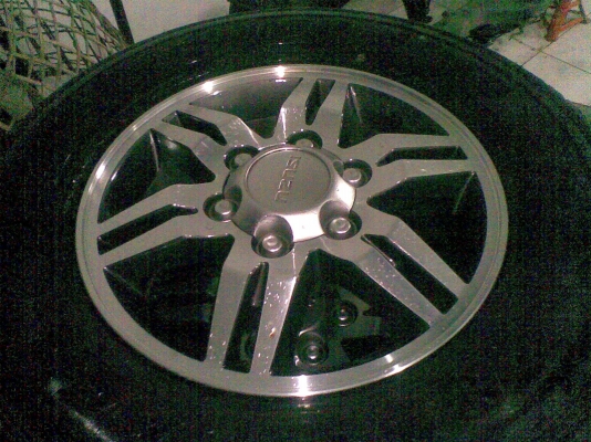 ขายล้อMU7แม็กพร้อมยางสวยกริ๊บ