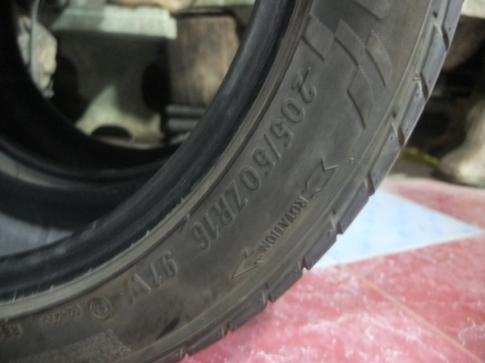 ขายยาง MAXXIS 205/50/16 ปี10 1คู่