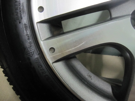 ขายล้อแม็ก Honda Jazz ขอบ 15 พร้อมยาง Bridgestone ปี 12