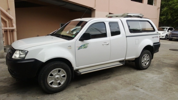 ฝากขายรถกระบะ ทาทา ปี 2010 เกียร์ธรรมดา หลังคาแครี่บอย พร้อมถังแก๊สโรงงาน 3 ถัง